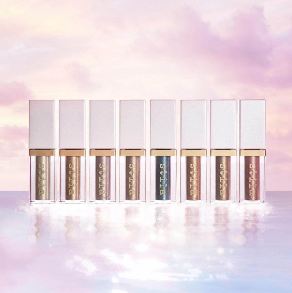 Ocean Glisten & GLow Liquid Eyeshadow Stila Brand NEw in Box Authentic Full Size - Picture 13 of 14